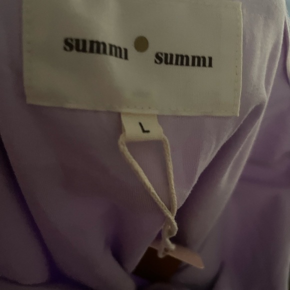 Summi summi light purple tub top size Large
New with tags - Picture 3 of 4